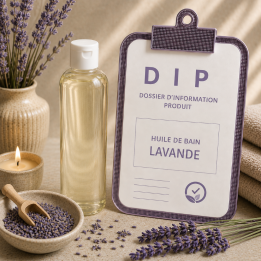 Huile de bain lavande