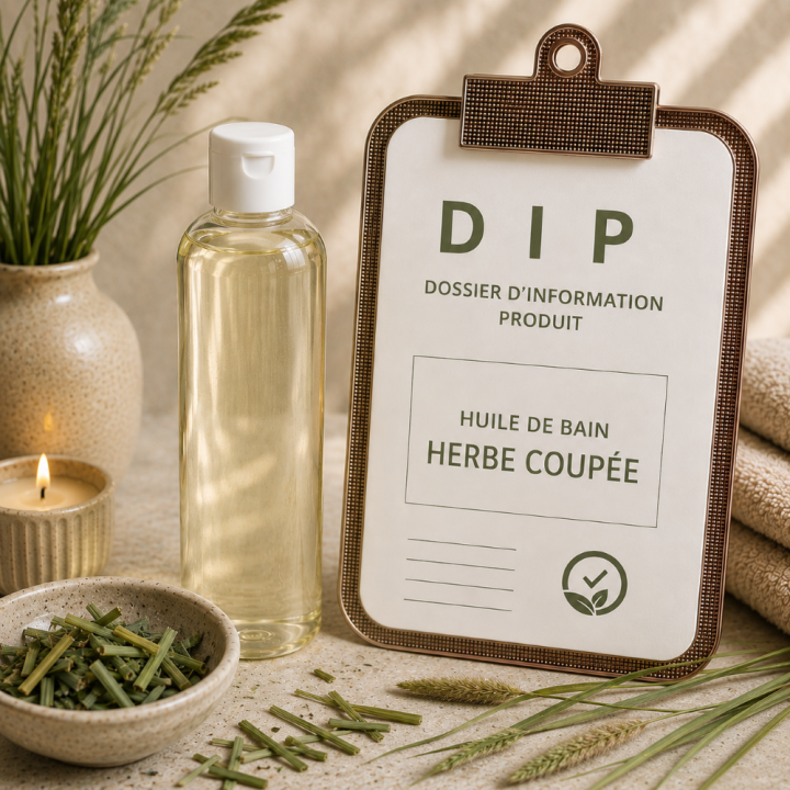 Huile de bain herbe coupée