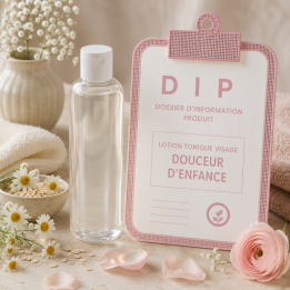 Lotion tonique visage douceur d'enfance