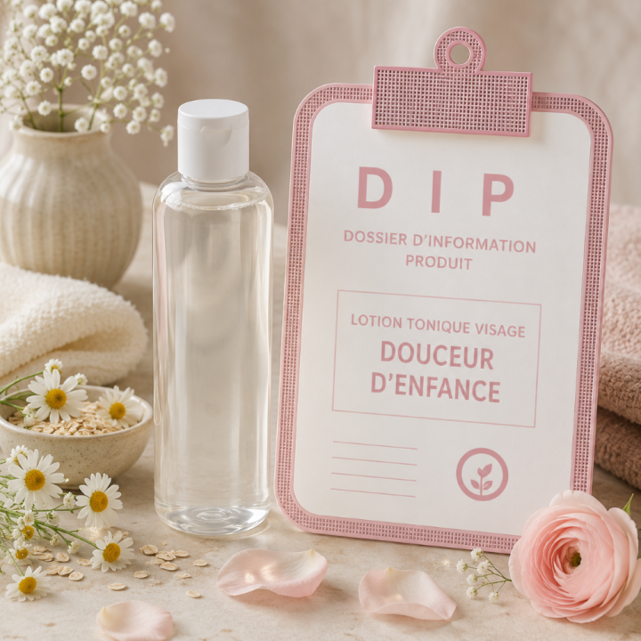 Lotion tonique visage douceur d'enfance