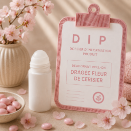 DEODORANT ROLL-ON - DRAGEE FLEUR DE CERISIER
