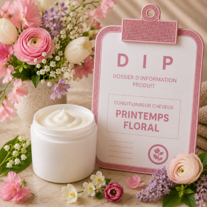 CONDITIONNEUR CHEVEUX - PRINTEMPS FLORAL