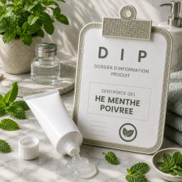 DENTIFRICE GEL - HE MENTHE POIVREE