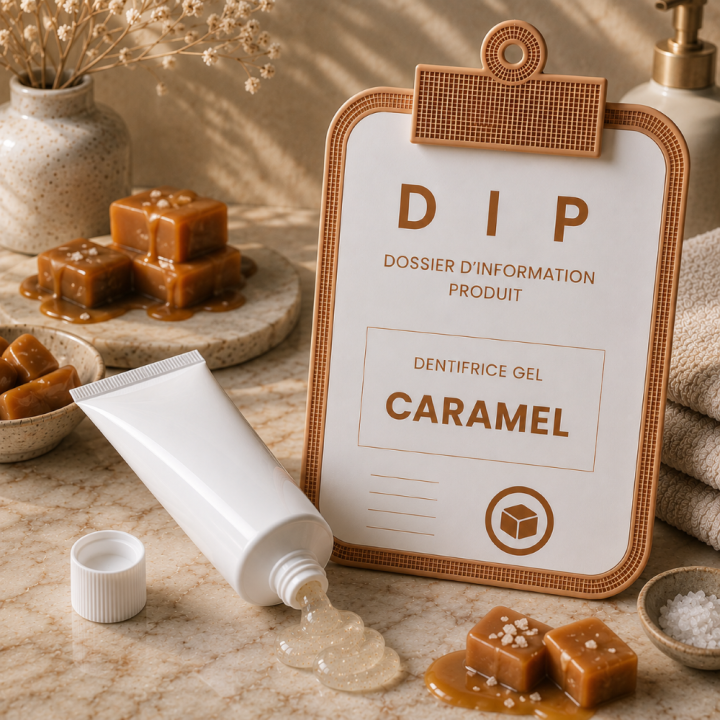 DENTIFRICE GEL - CARAMEL