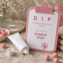 DENTIFRICE GEL - BUBBLE GUM