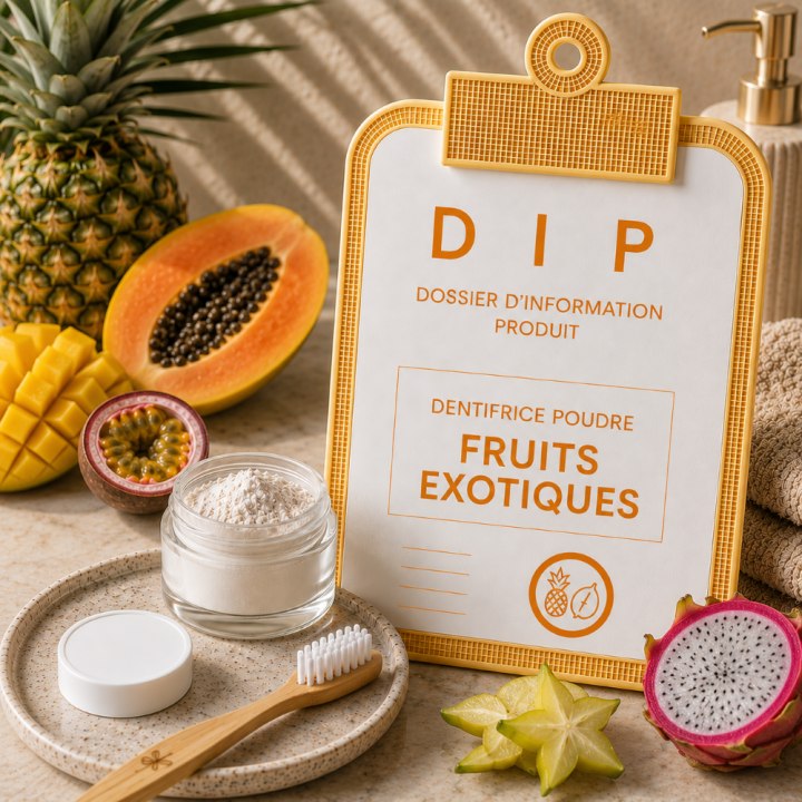 DENTIFRICE POUDRE - FRUITS EXOTQUES