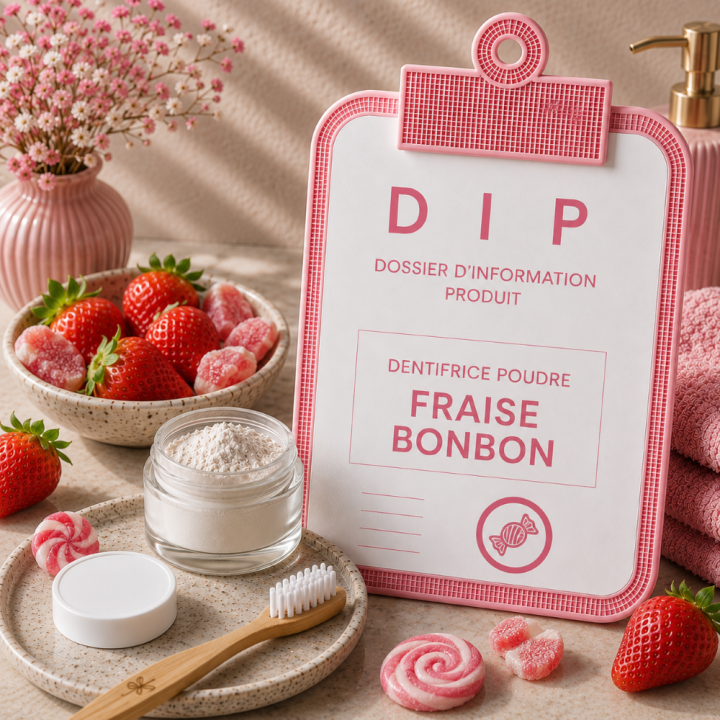 DENTIFRICE POUDRE - FRAISE BONBON