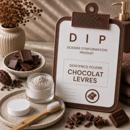 DENTIFRICE POUDRE - CHOCOLAT LEVRES