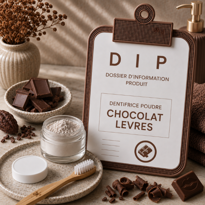 DENTIFRICE POUDRE - CHOCOLAT LEVRES