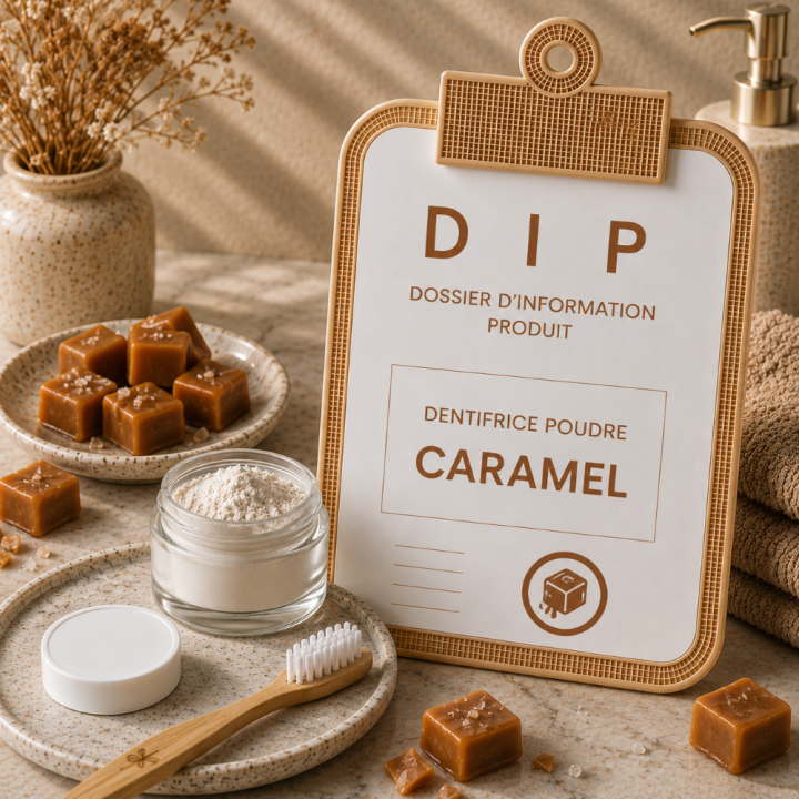 DENTIFRICE POUDRE - CARAMEL