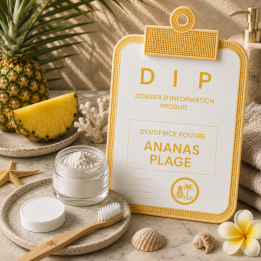 DENTIFRICE POUDRE - ANANAS PLAGE