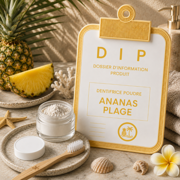 DENTIFRICE POUDRE - ANANAS PLAGE