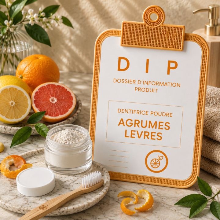 DENTIFRICE POUDRE - AGRUMES LEVRES