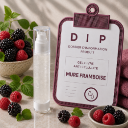 GEL GIVRE ANTI CELLULITE - MURE FRAMBOISE
