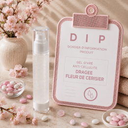 GEL GIVRE ANTI CELLULITE - DRAGEE FLEUR DE CERISIER