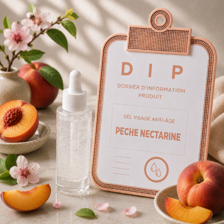 GEL VISAGE ANTI-AGE - PECHE NECTARINE