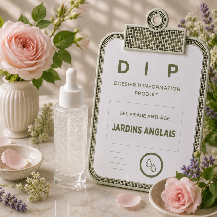 GEL VISAGE ANTI-AGE - JARDINS ANGLAIS