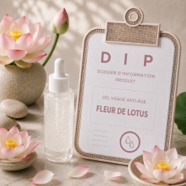 GEL VISAGE ANTI-AGE - FLEUR DE LOTUS