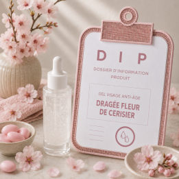 GEL VISAGE ANTI-AGE - DRAGEE FLEUR DE CERISIER