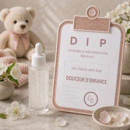 GEL VISAGE ANTI-AGE - DOUCEUR D'ENFANCE