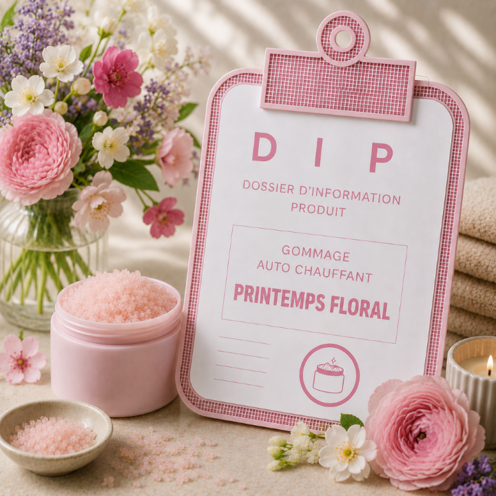 GOMMAGE AUTO CHAUFFANT - PRINTEMPS FLORAL