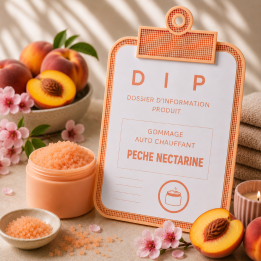 GOMMAGE AUTO CHAUFFANT - PECHE NECTARINE