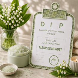 GOMMAGE AUTO CHAUFFANT - FLEUR DE MUGUET
