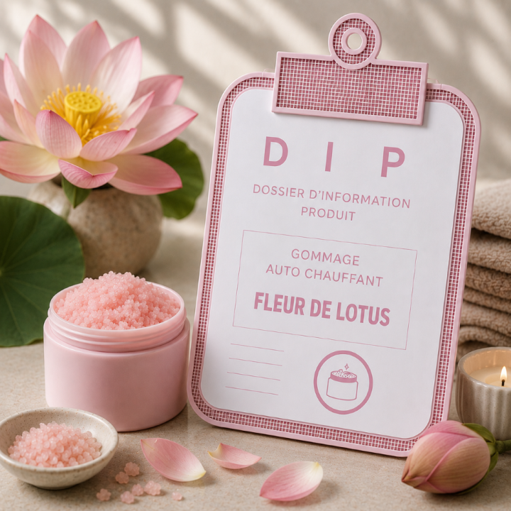 GOMMAGE AUTO CHAUFFANT - FLEUR DE LOTUS