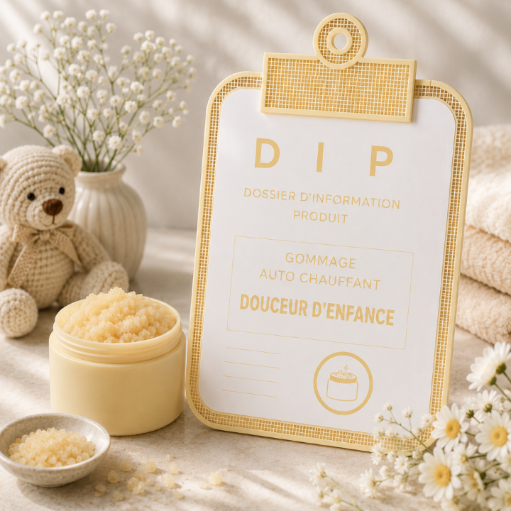 GOMMAGE AUTO CHAUFFANT - DOUCEUR D'ENFANCE