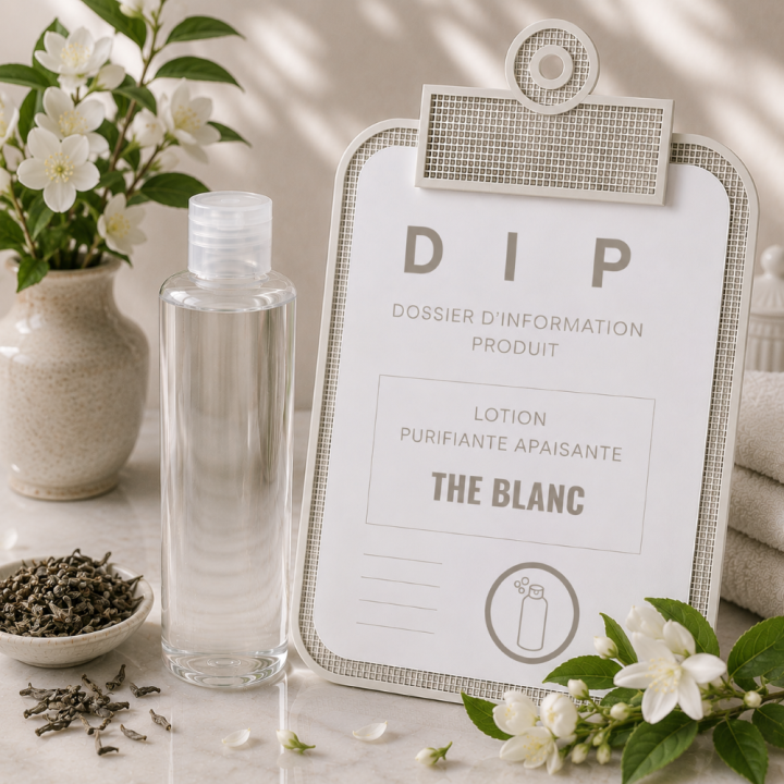 LOTION PURIFIANTE ET APAISANTE - THE BLANC