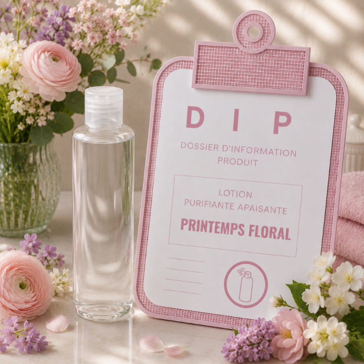 LOTION PURIFIANTE ET APAISANTE - PRINTEMPS FLORAL