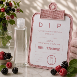 LOTION PURIFIANTE ET APAISANTE - MURE FRAMBOISE