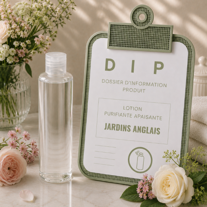 LOTION PURIFIANTE ET APAISANTE - JARDINS ANGLAIS