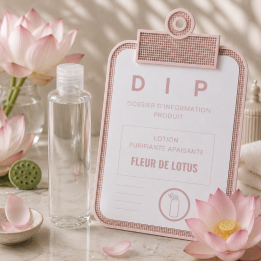 LOTION PURIFIANTE ET APAISANTE - FLEUR DE LOTUS