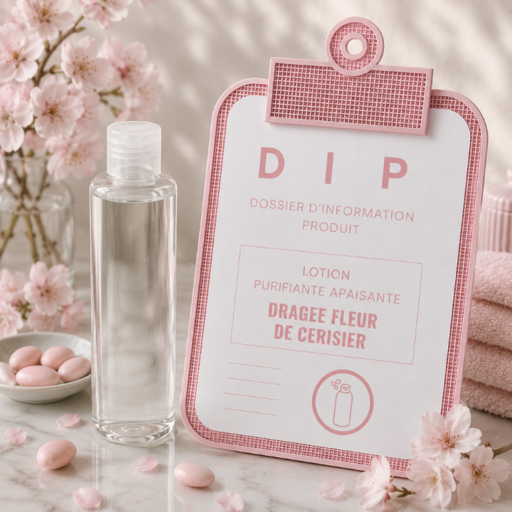 LOTION PURIFIANTE ET APAISANTE - DRAGEE FLEUR DE CERISIER