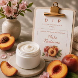 MASQUE APAISANT HYDRATANT - PECHE NECTARINE