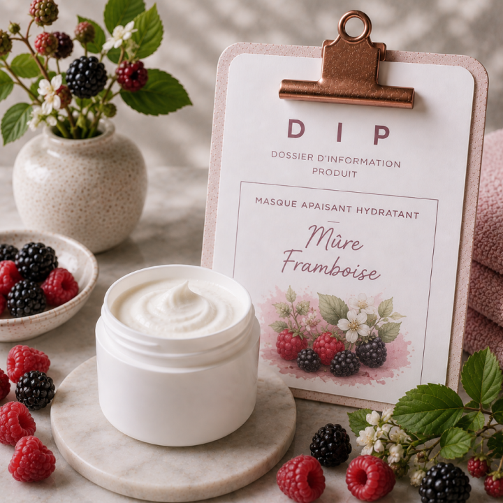 MASQUE APAISANT HYDRATANT - MURE FRAMBOISE