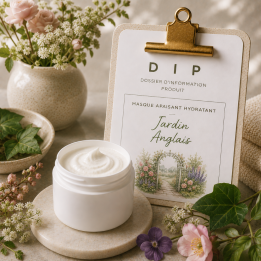 MASQUE APAISANT HYDRATANT - JARDIN ANGLAIS