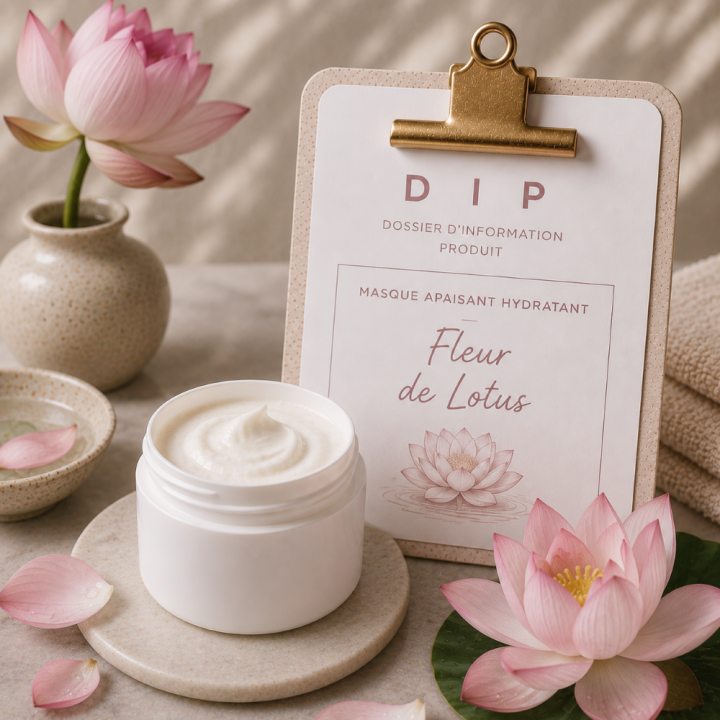 MASQUE APAISANT HYDRATANT - FLEUR DE LOTUS