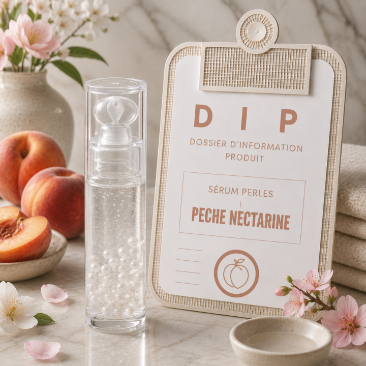 SERUM PERLES - PECHE NECTARINE