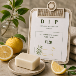 SAF Shampoing solide avec palme Yuzu