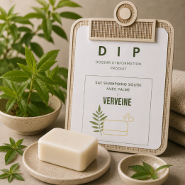 SAF Shampoing solide avec palme verveine