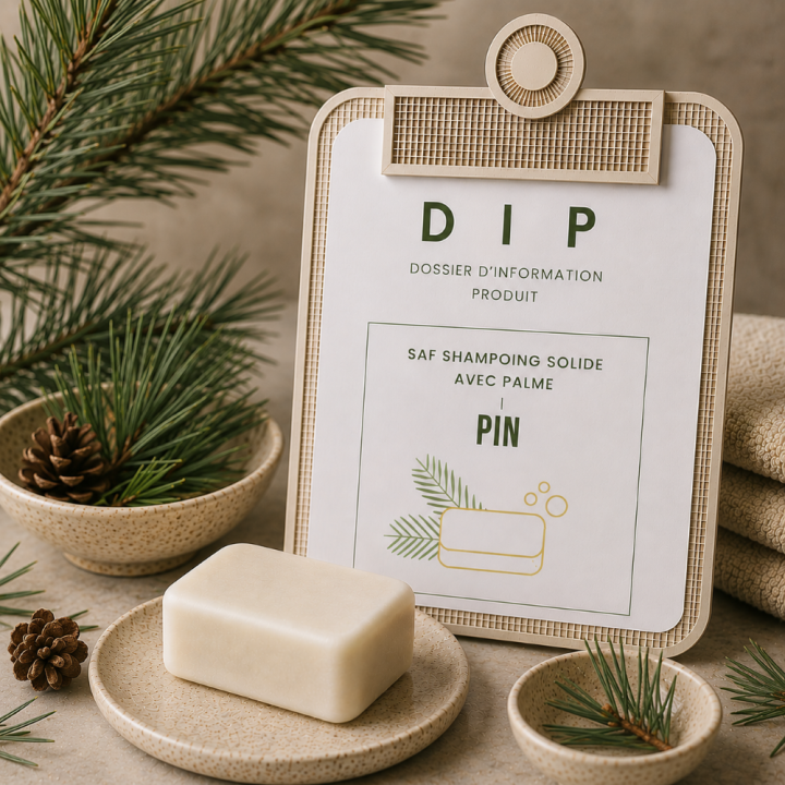 SAF Shampoing solide avec palme pin
