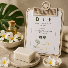 SAF Shampoing solide avec palme monoi