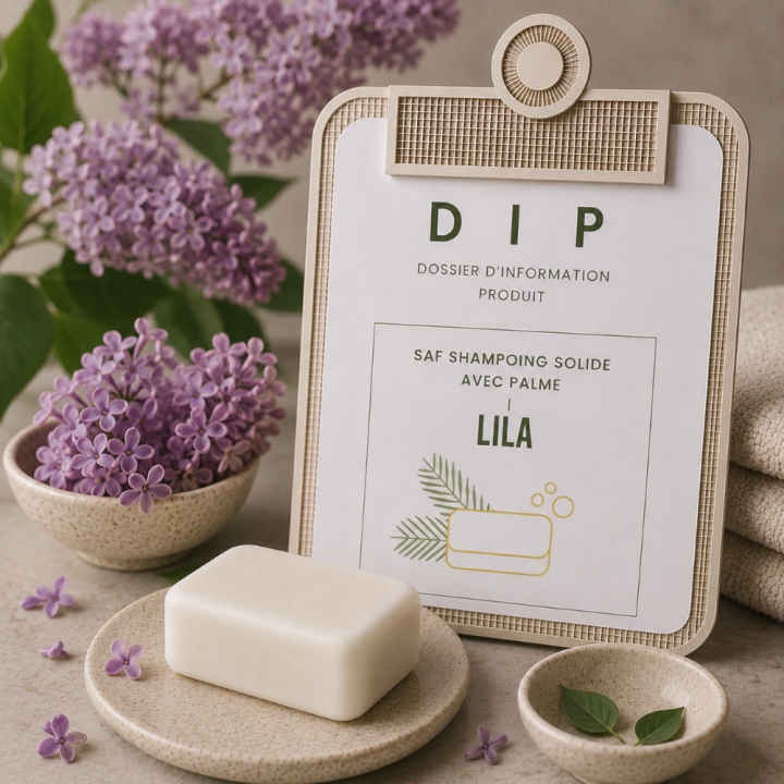 SAF Shampoing solide avec palme lila