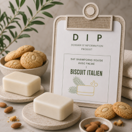 SAF Shampoing solide avec palme biscuit italien
