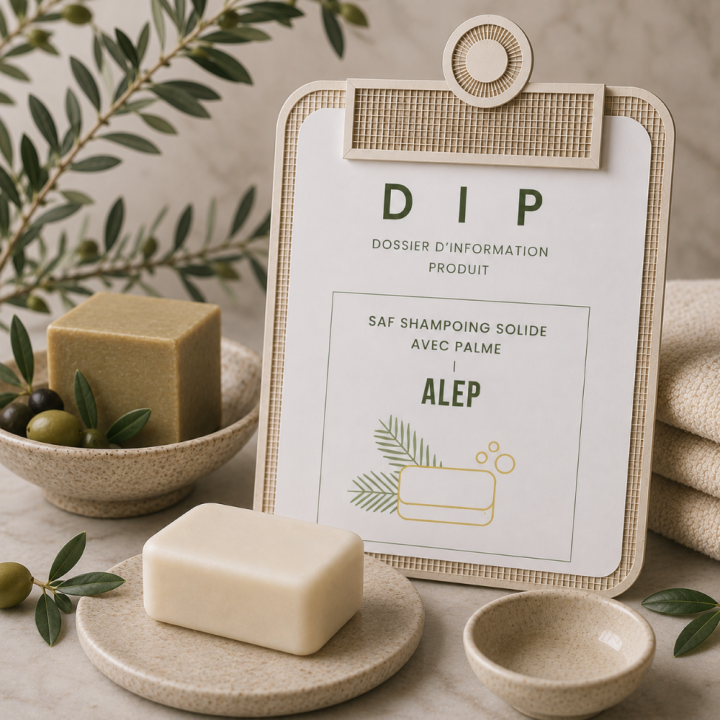 SAF Shampoing solide avec palme alep