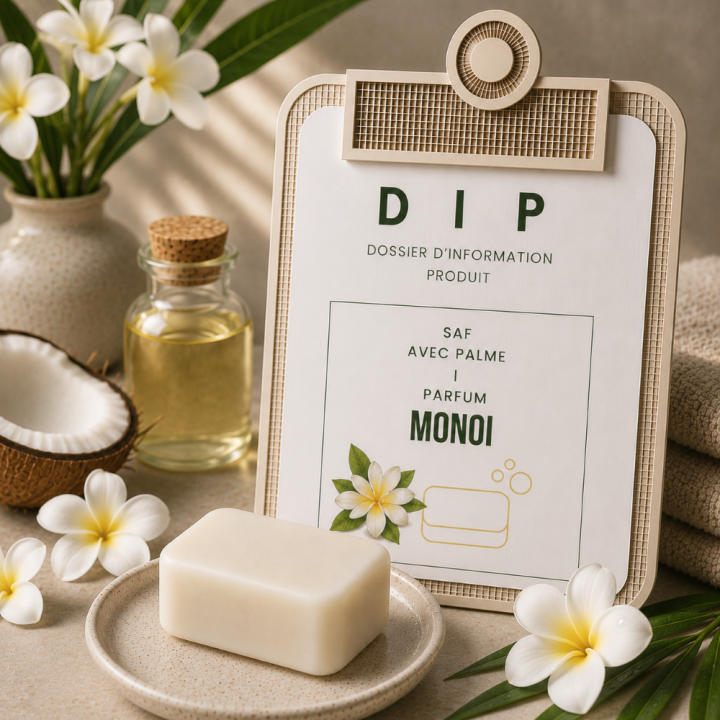 DIP SAF avec palme parfum Monoi