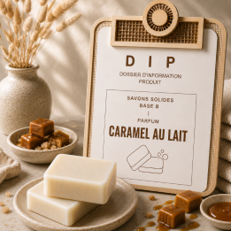 DIP SAF base B parfum Caramel au lait