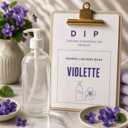SAVONS LIQUIDES BASE - VIOLETTE
